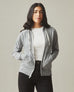 Women's Lightweight Full Zip - Dark Charcoal Heather